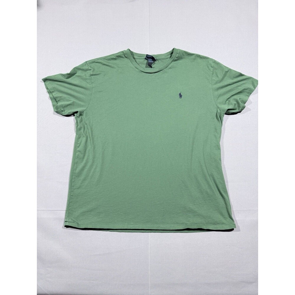 Polo by Ralph Lauren Men’s Crewneck T-Shirt in Light Green